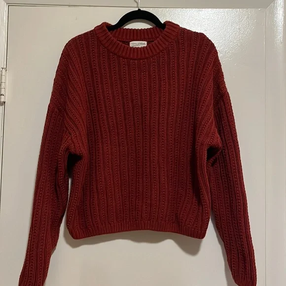 Universal Thread Sweaters Target Rust Sweater Poshmark